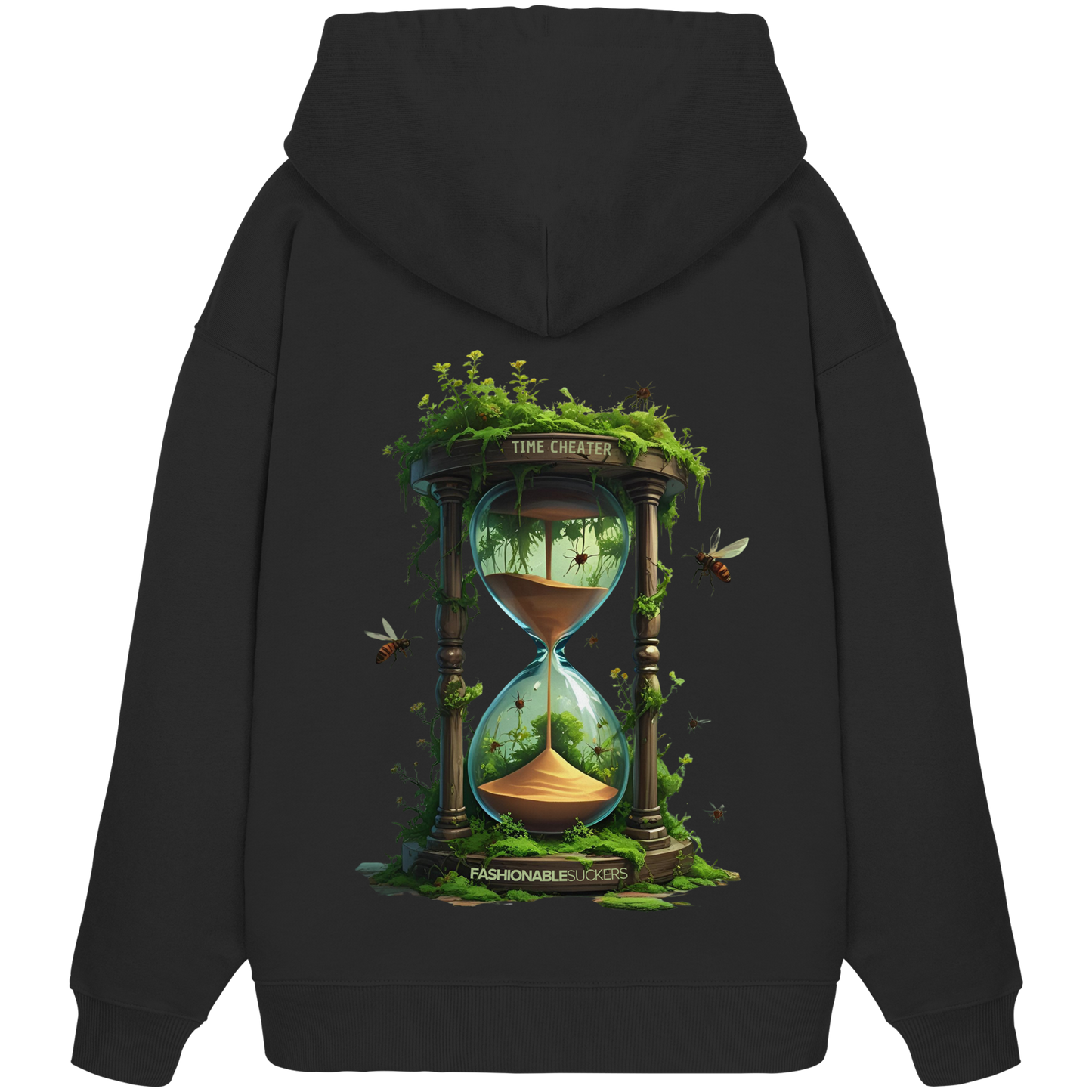 Time Cheater Black Hoodie