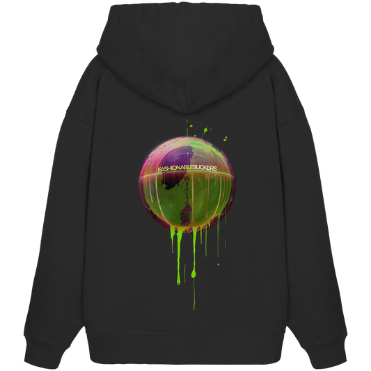 Dripping Art Black Hoodie