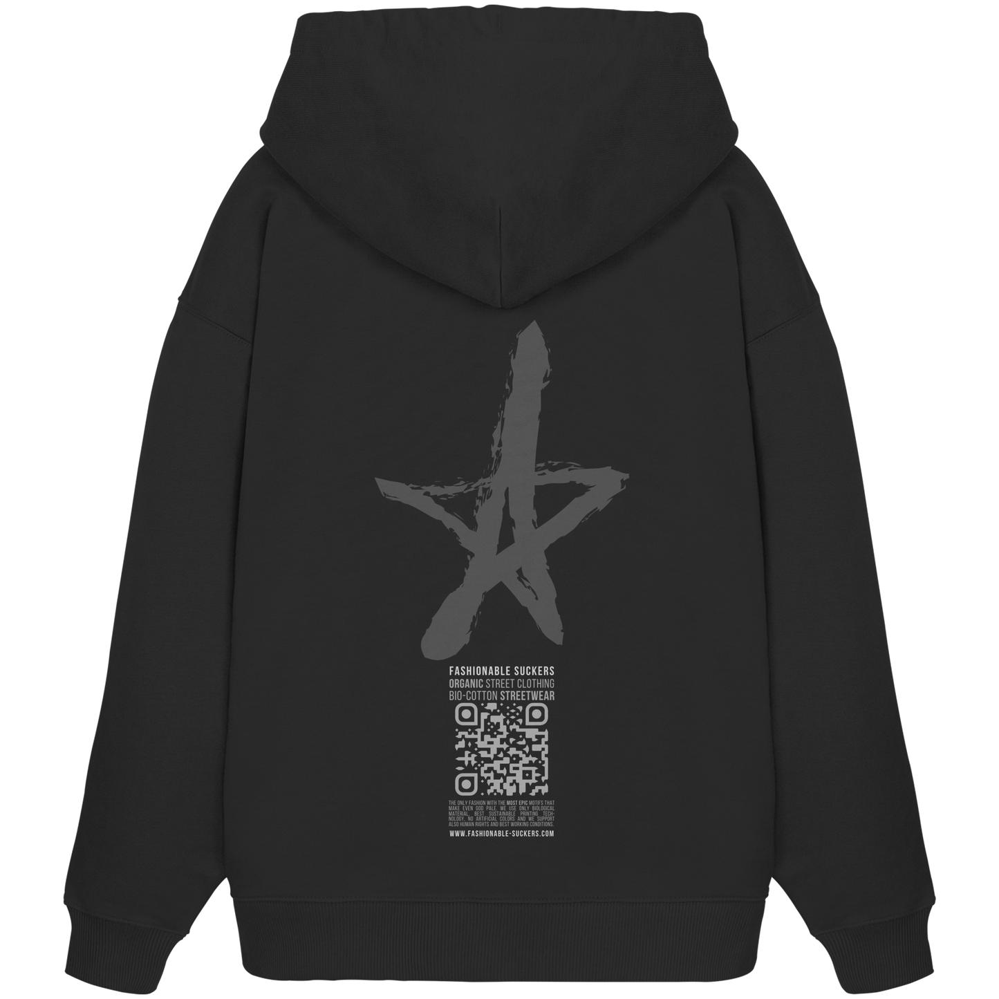 FS Signature 1.4 - Black Hoodie back print