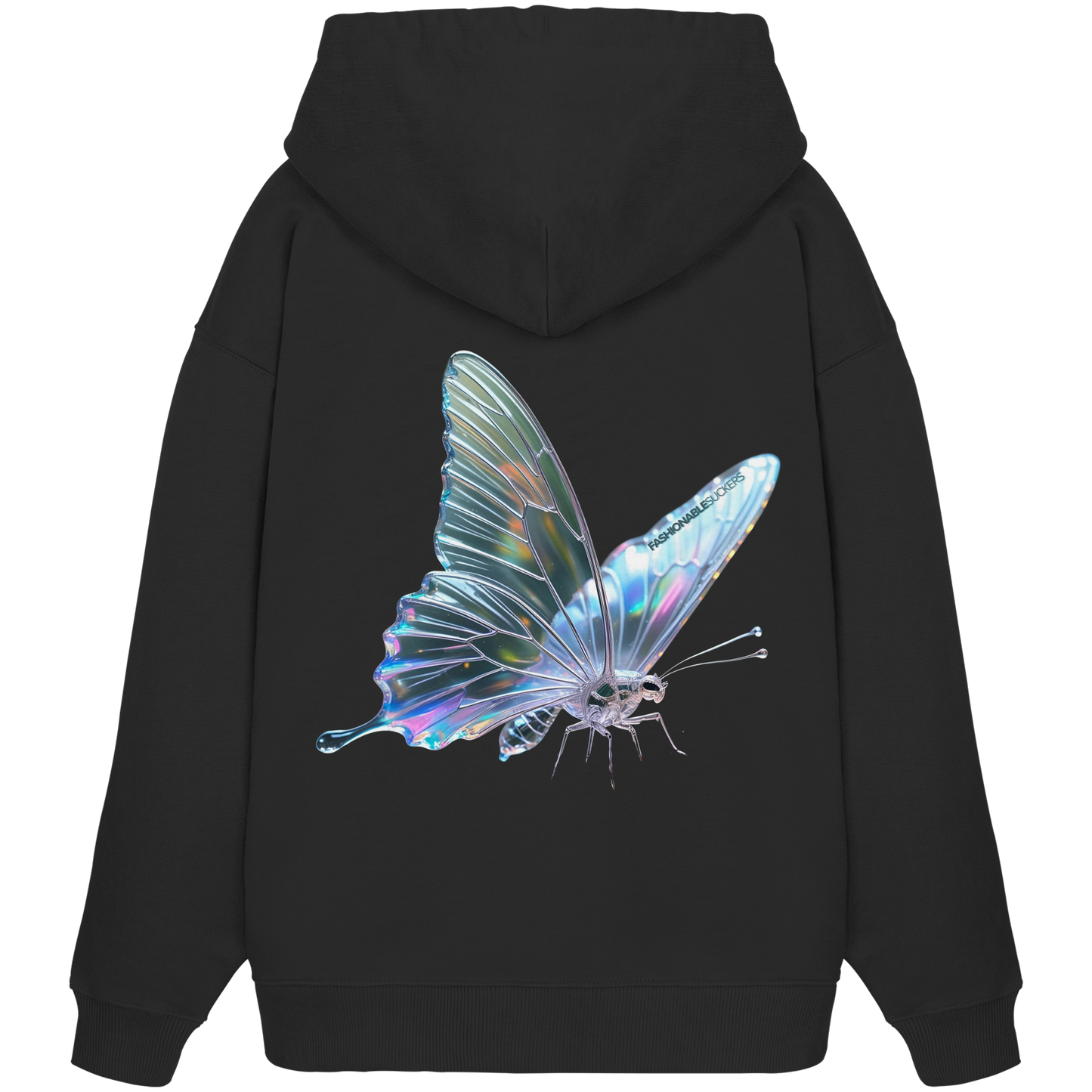 Butterfly Story Black Hoodie