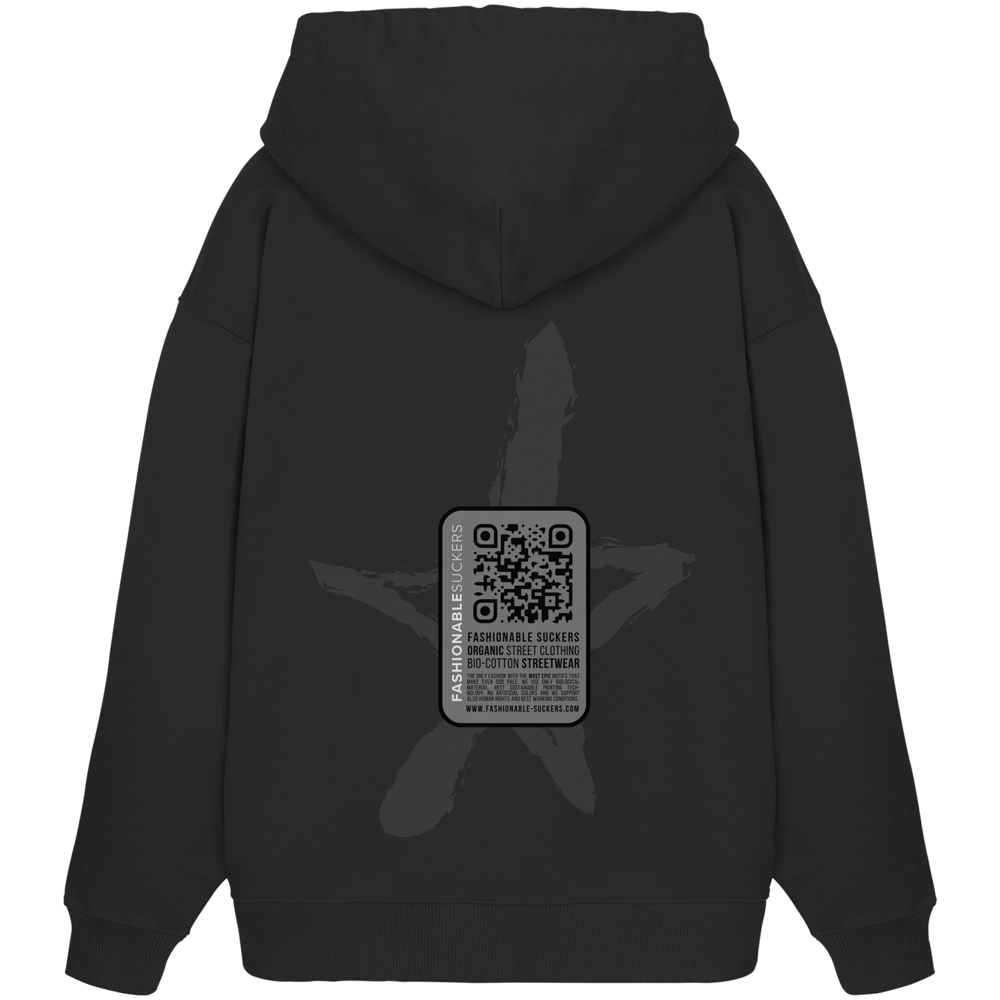 FS Signature 1.5 - Black Hoodie back print