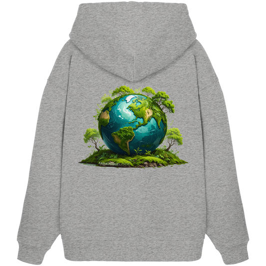 Mother Earth Grey Hoodie