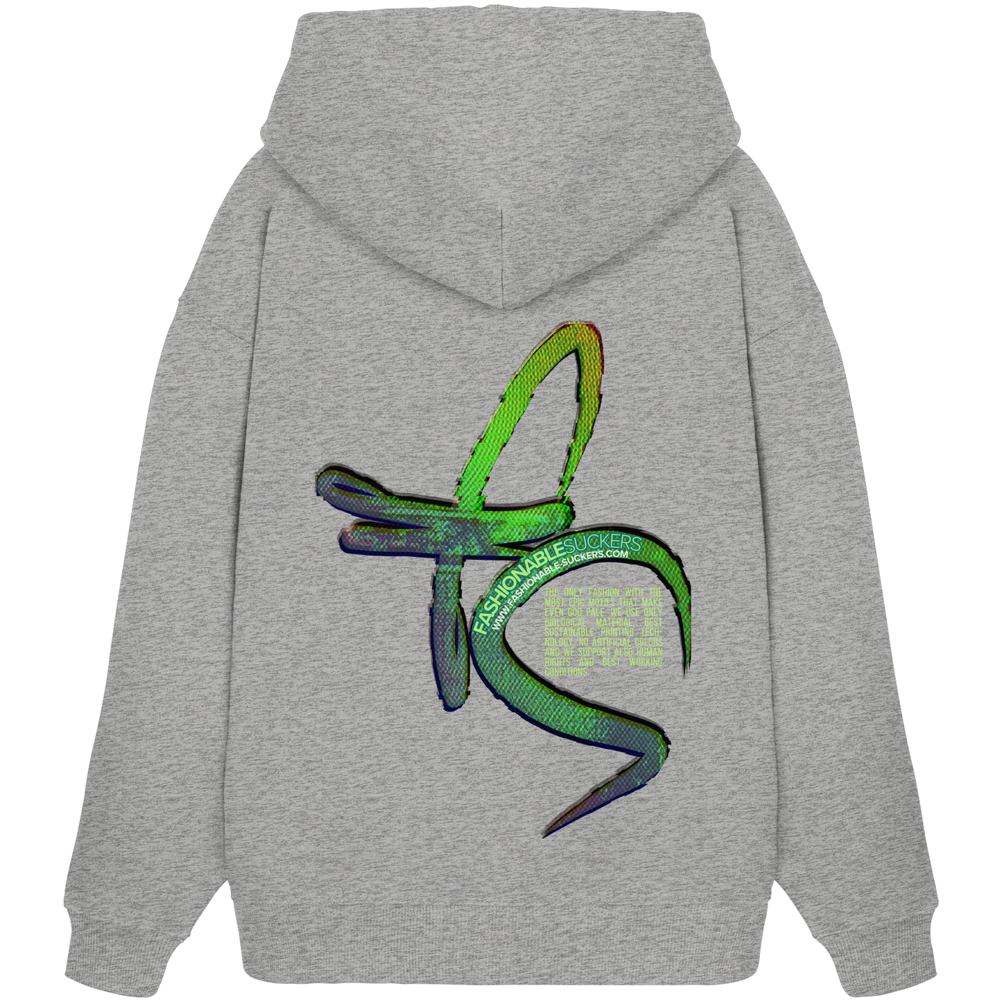 FS Signature 1.0 - Grey Hoodie back print
