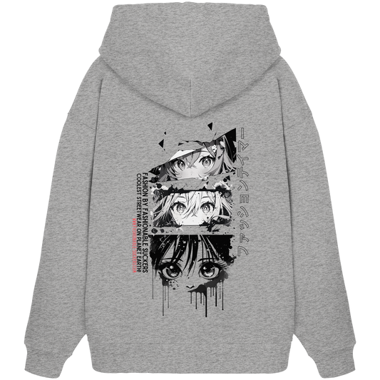 Manga Shot Grey Hoodie