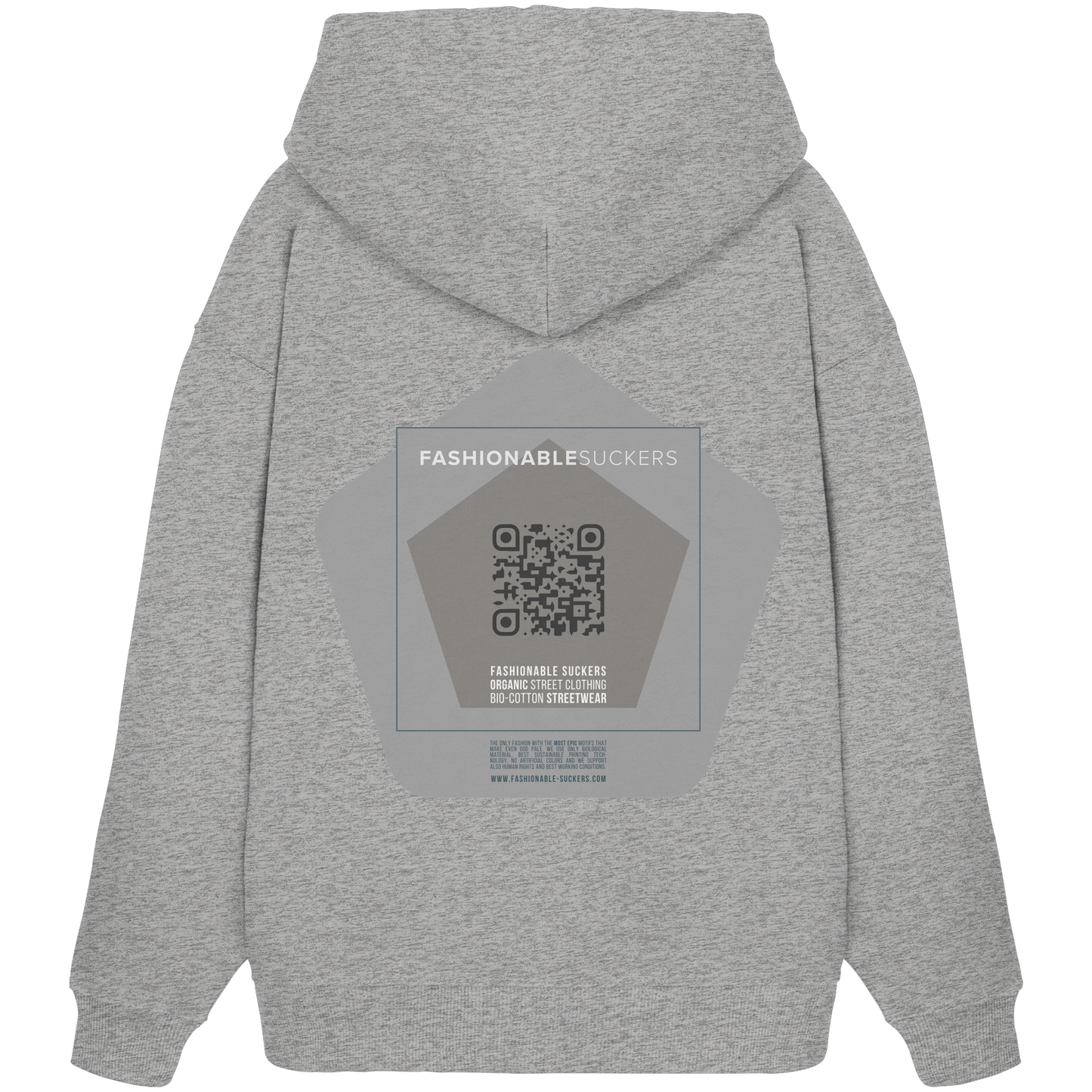 FS Signature 1.2 - Grey Hoodie back print