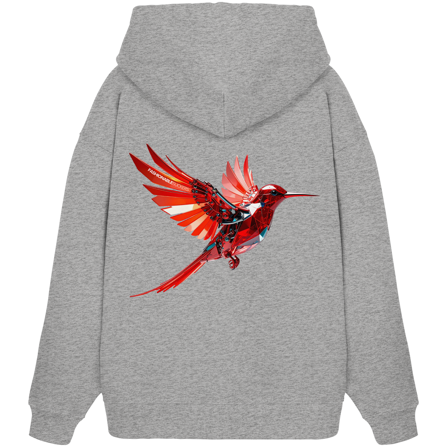 Message me Grey Hoodie