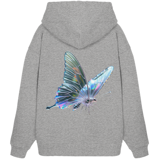 Butterfly Story Grey Hoodie