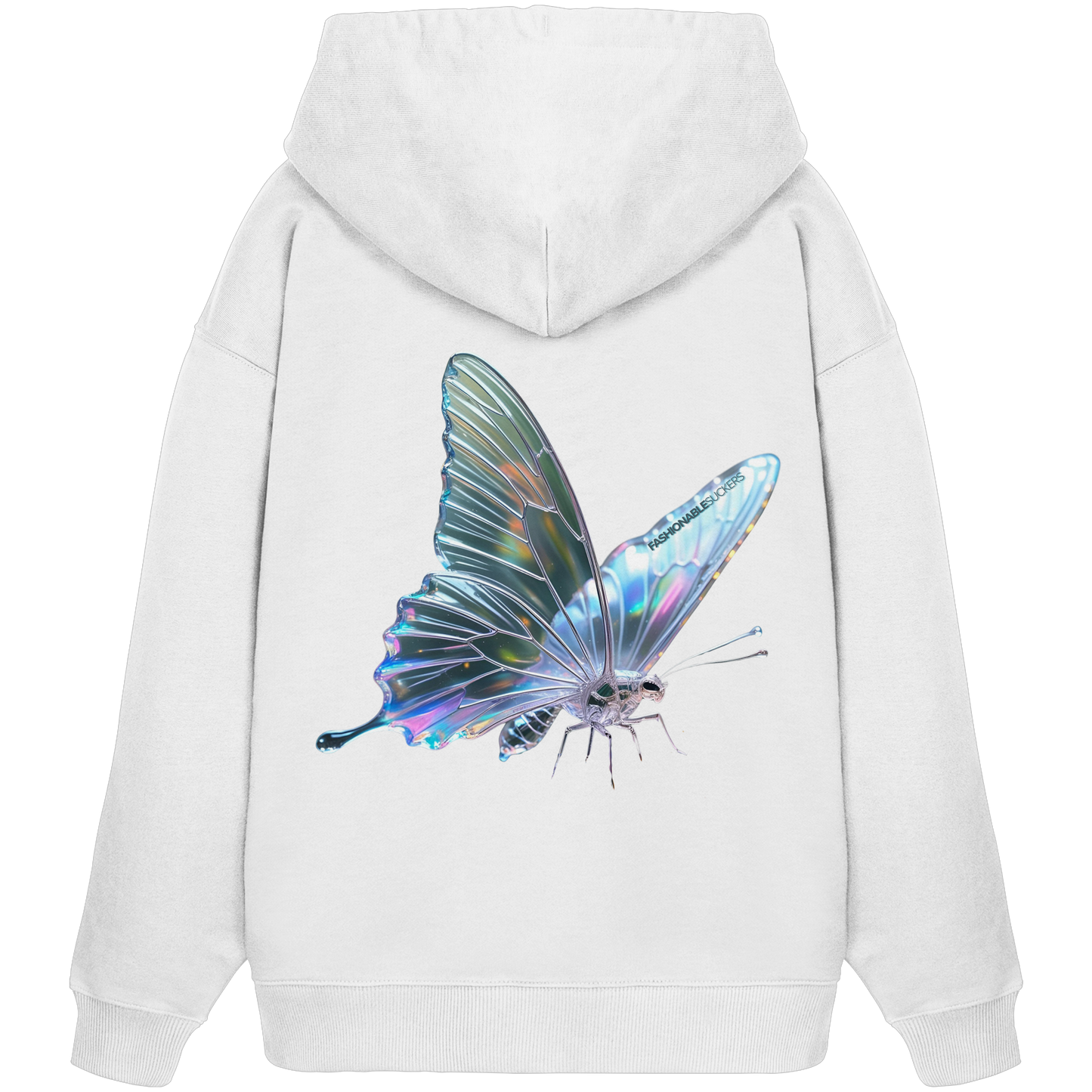 Butterfly Story White Hoodie