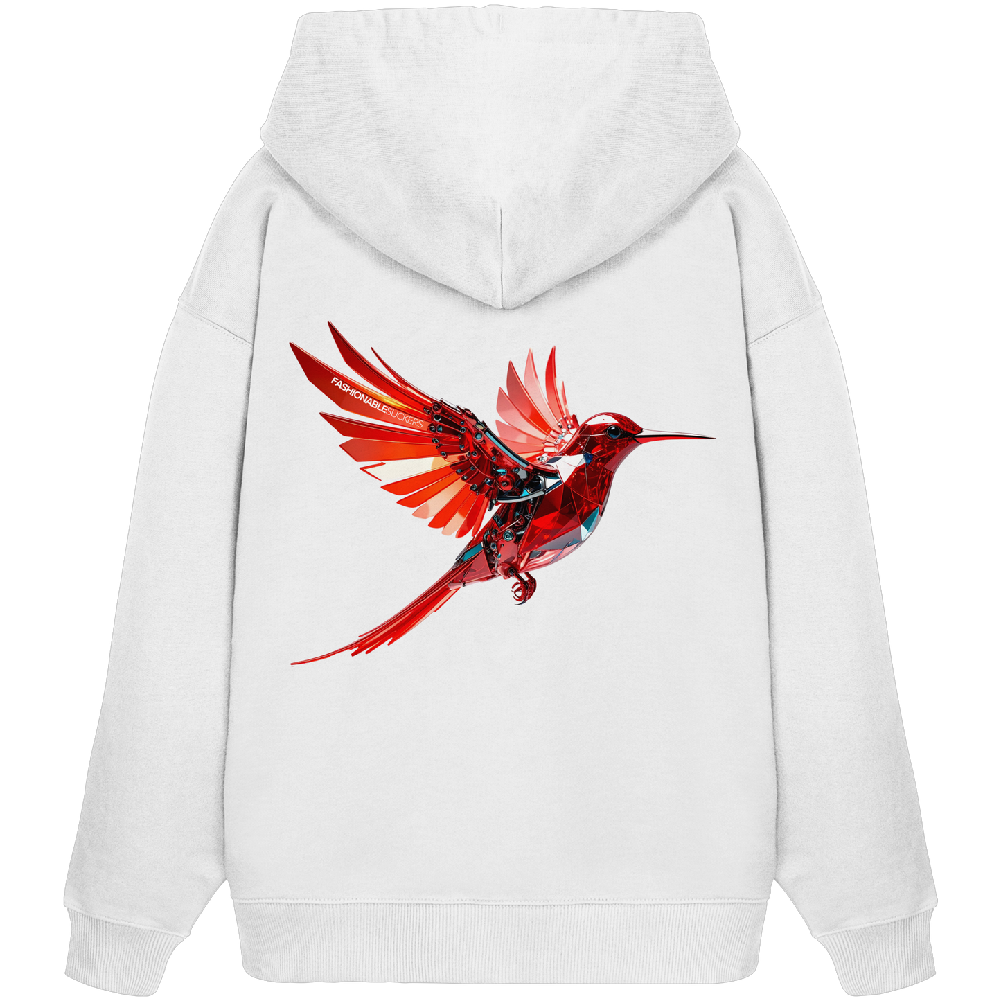 Message me White Hoodie