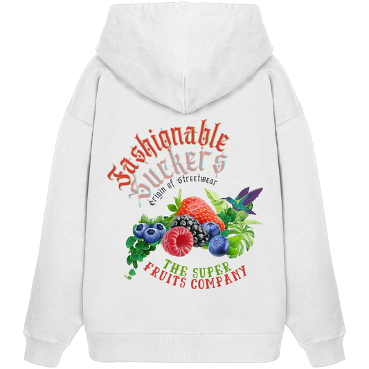 Super Fruit Company White Hoodie
