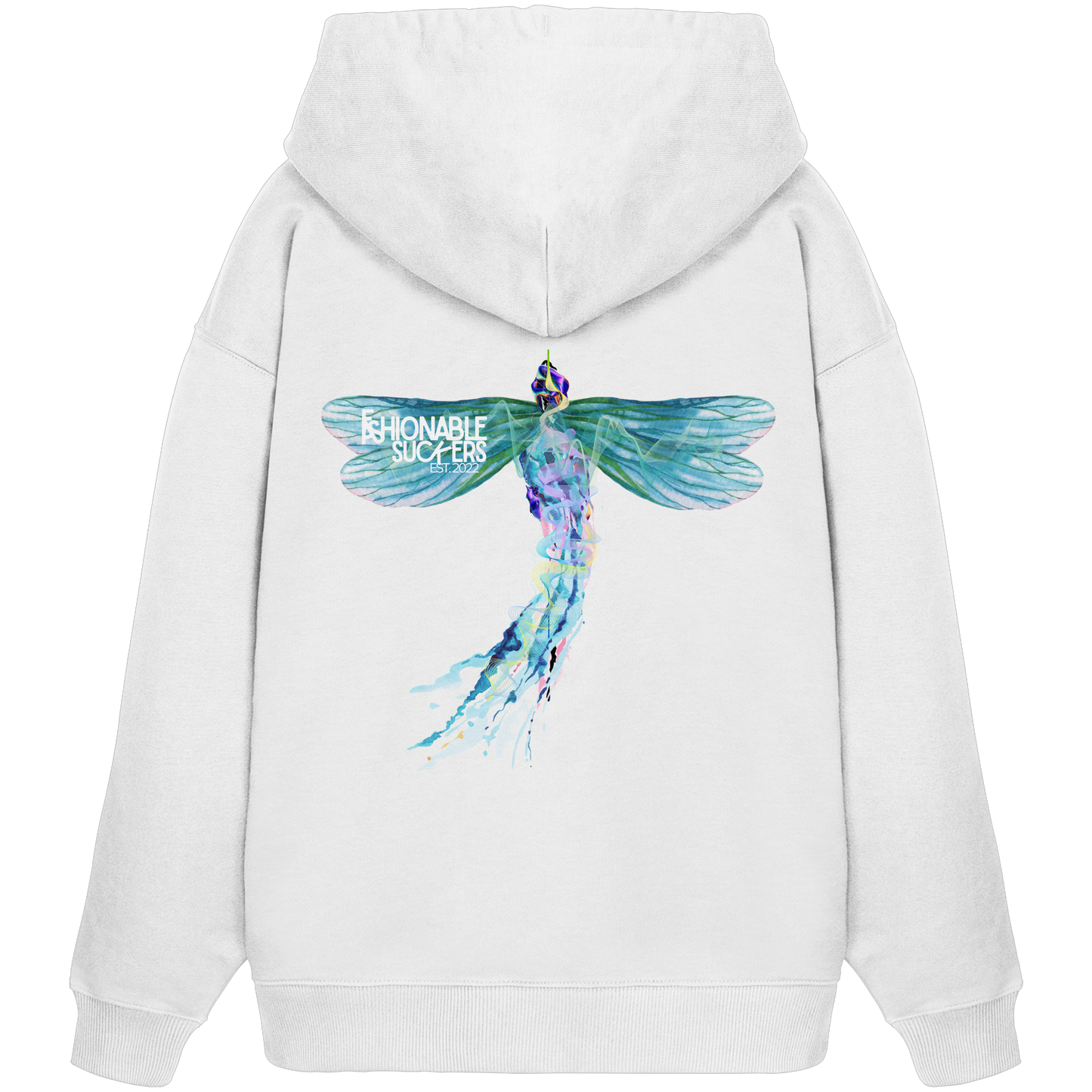 Multi Nature White Hoodie