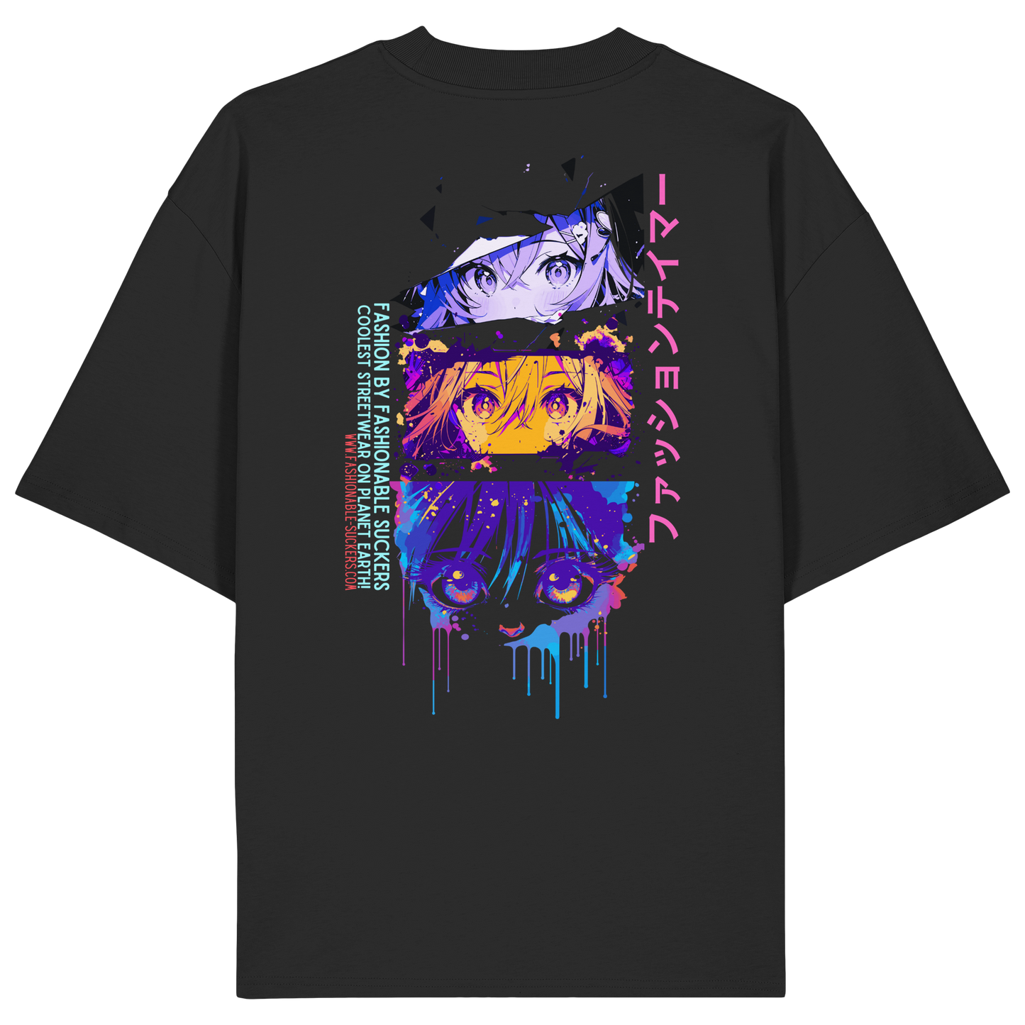 Manga Shot Black TShirt