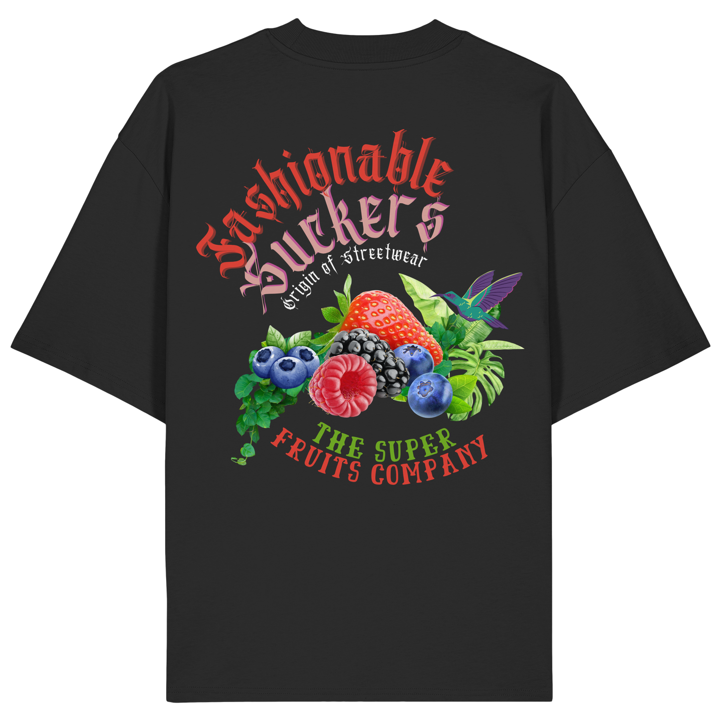 Super Fruit Company Black TShirt