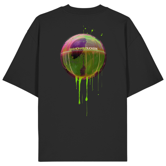 Dripping Art Black TShirt