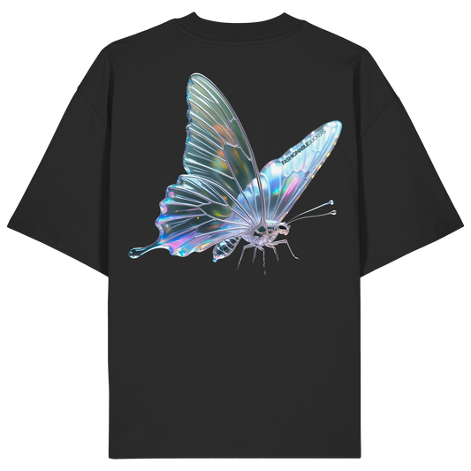 Butterfly Story Black T-Shirt