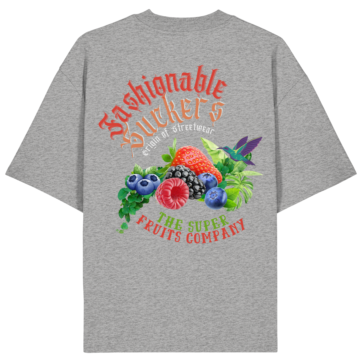 Super Fruit Company Gray TShirt