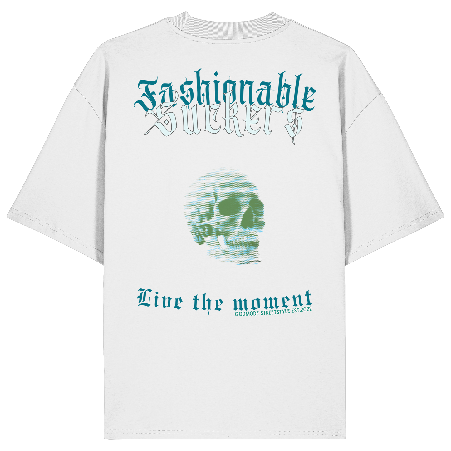 Live the moment White TShirt