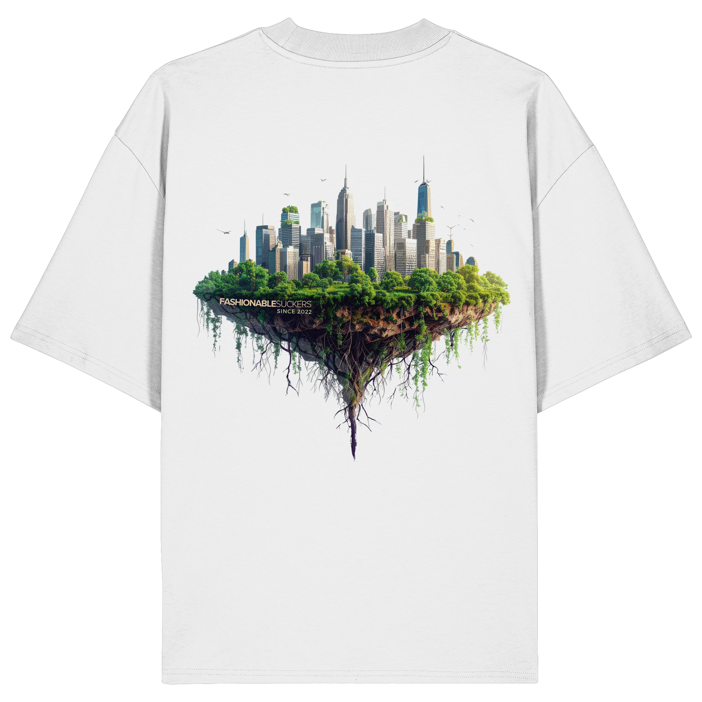 Above of us White TShirt