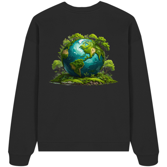 Mother Earth Black Sweatshirt