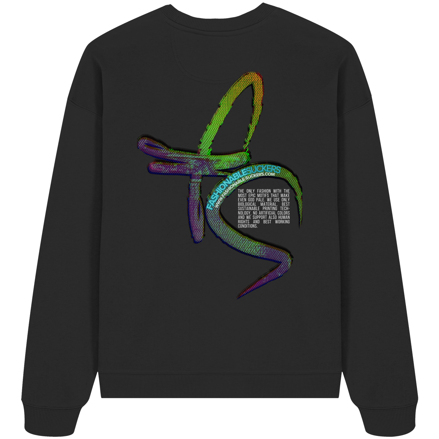 FS Signature 1.0 - Black Sweatshirt back print