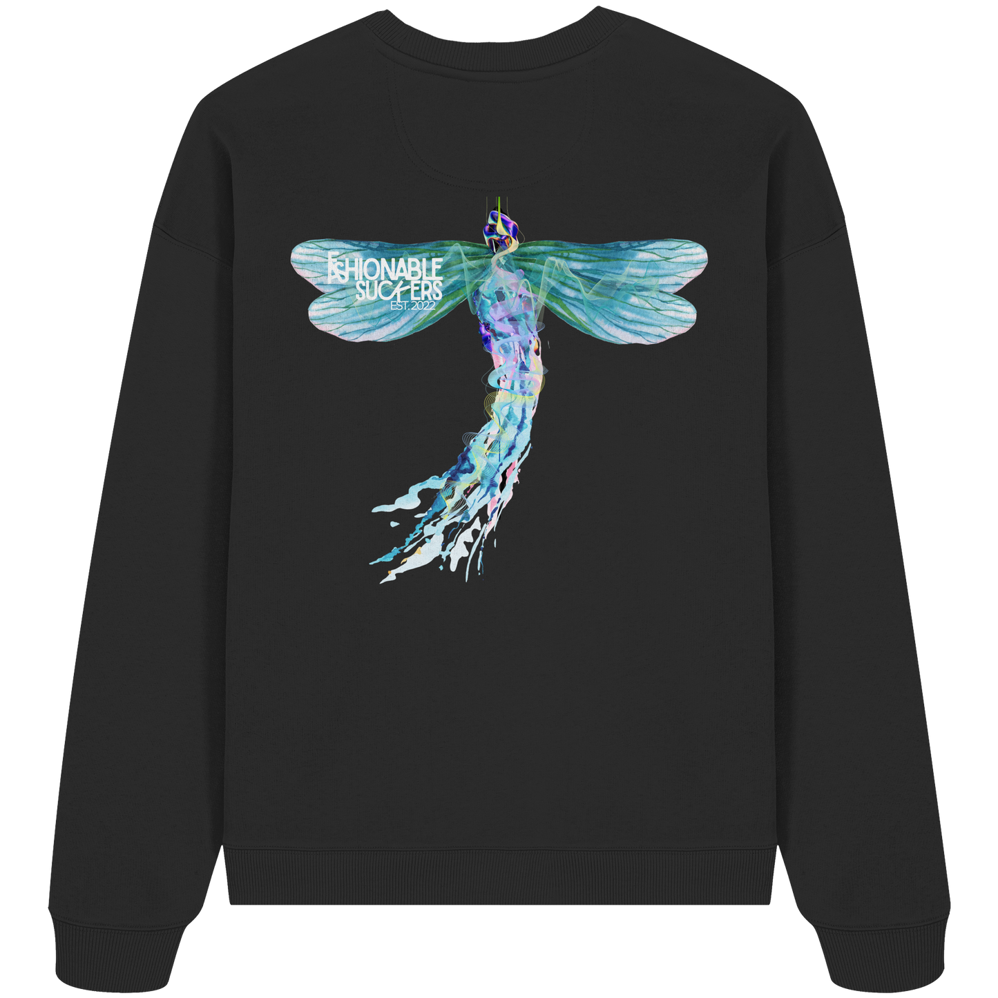 Multi Nature Black Sweatshirt