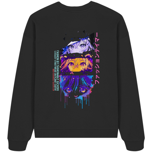 Manga Shot Black Sweatshirt