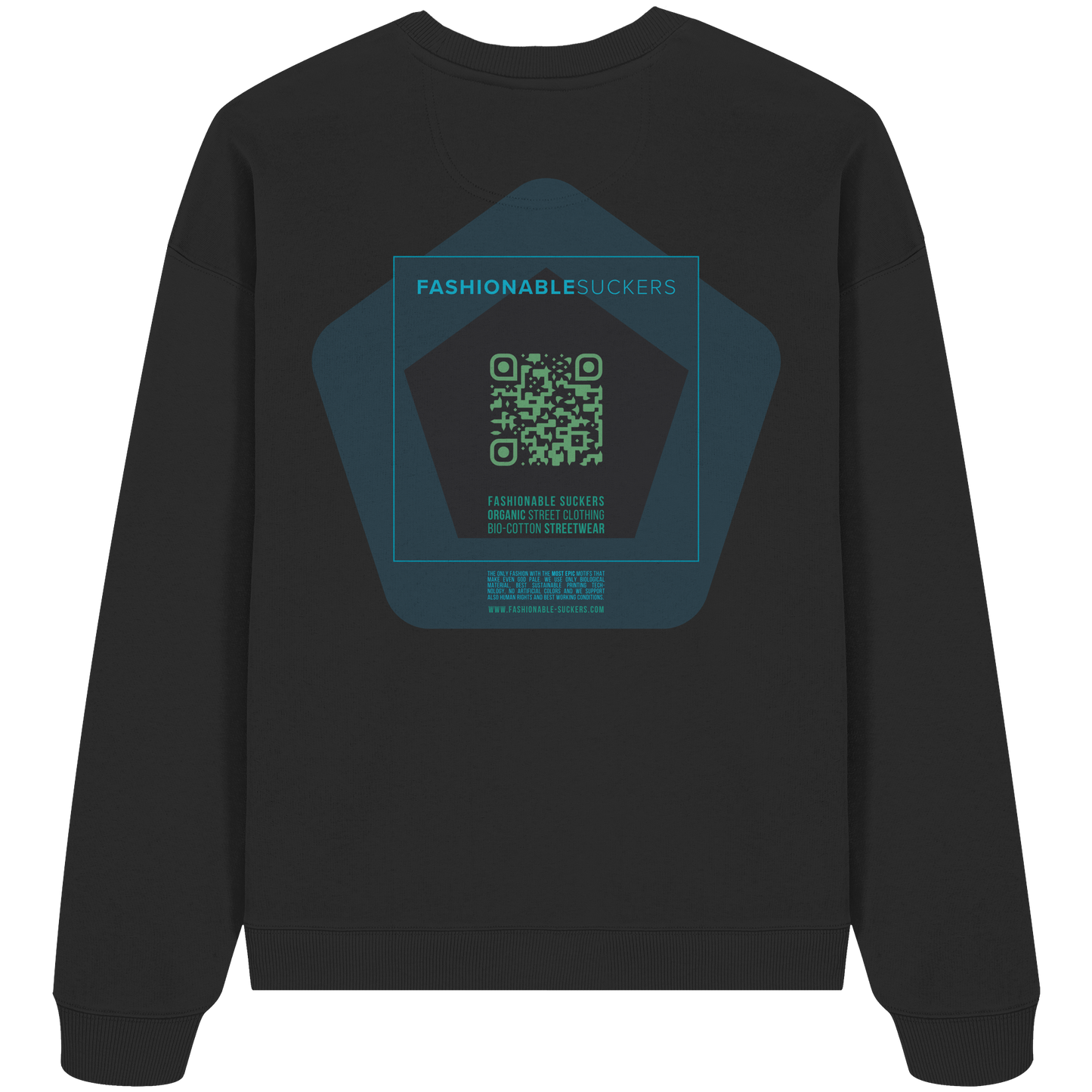 FS Signature 1.2 - Black Sweatshirt back print
