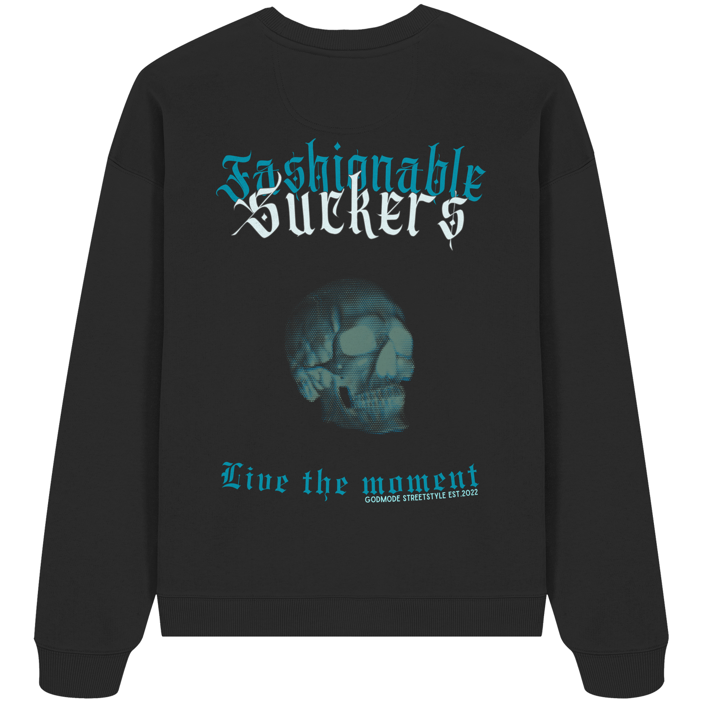 Live the moment Black Sweatshirt