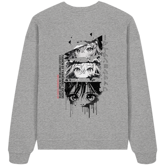Manga Shot Grey Sweatshirt