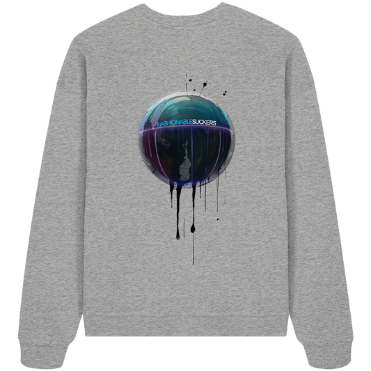 Dripping Art Grey Sweatshirt