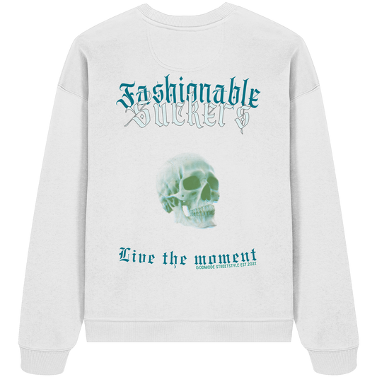 Live the moment White Sweatshirt