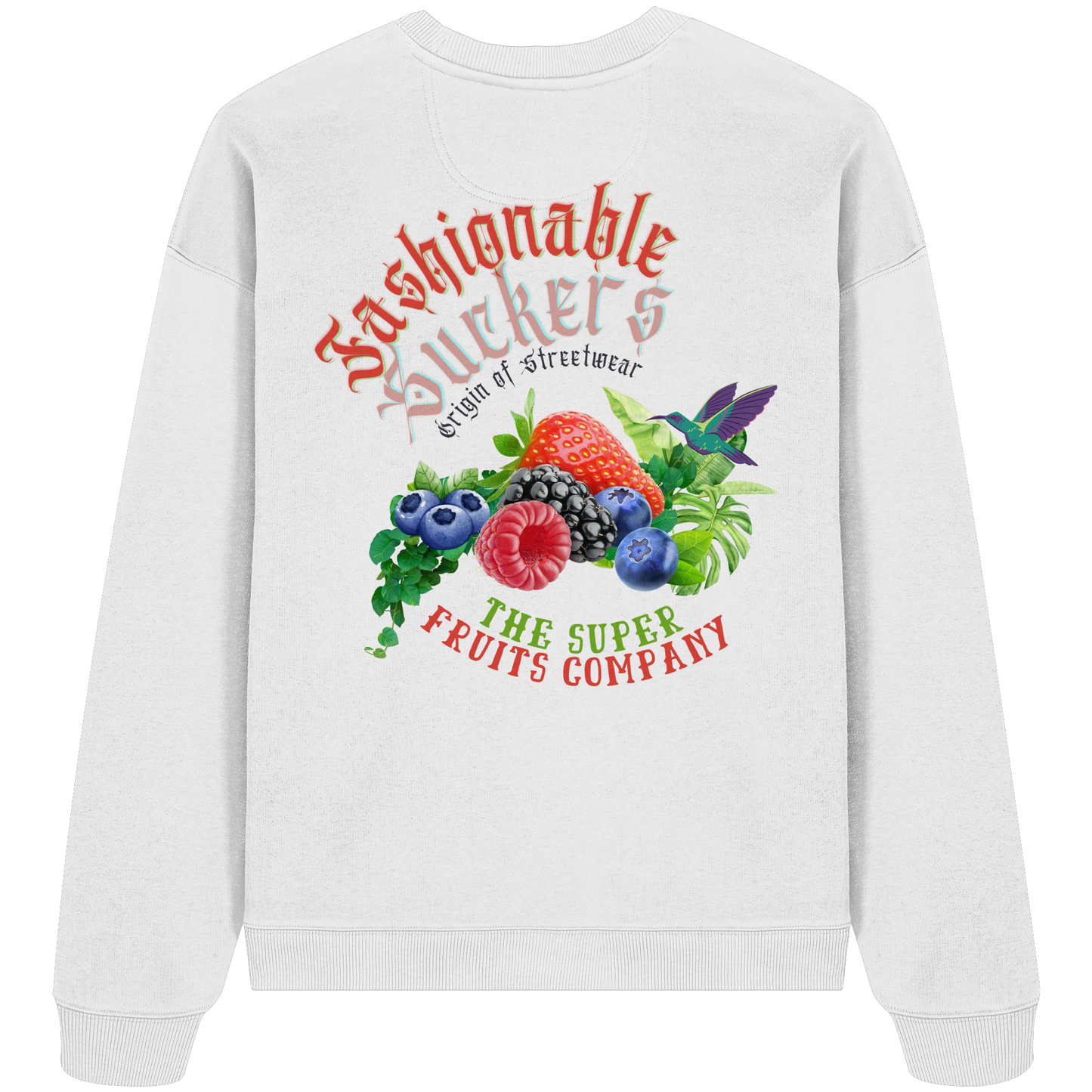 FS Super Fruit Company - White Sweatshirt