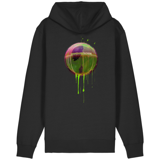 Dripping Art Black Zipper