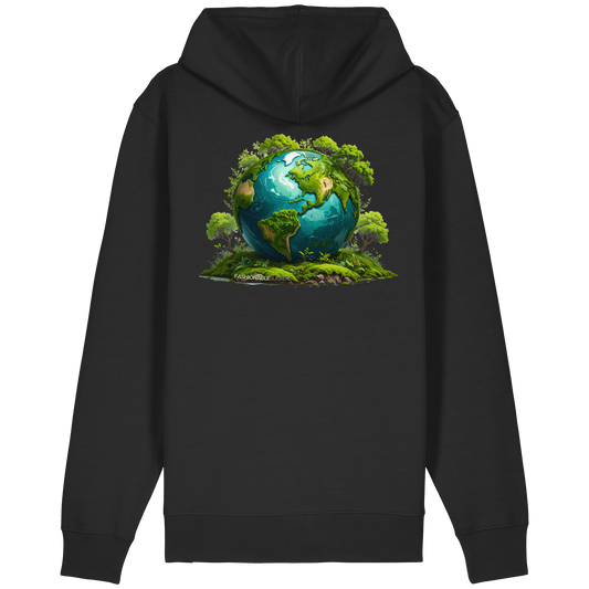Mother Earth Black Zipper