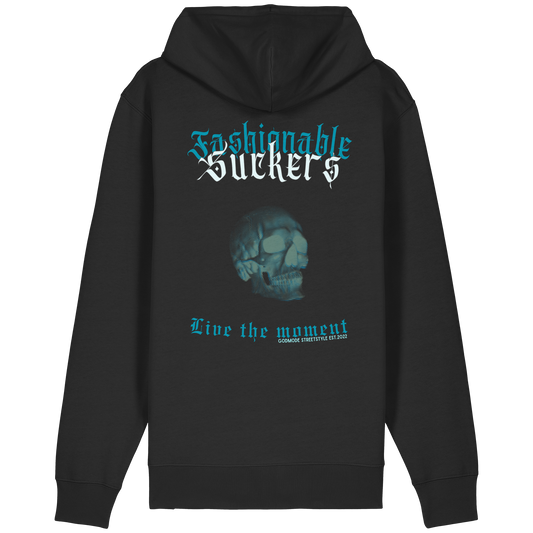 Live the moment Black Zipper