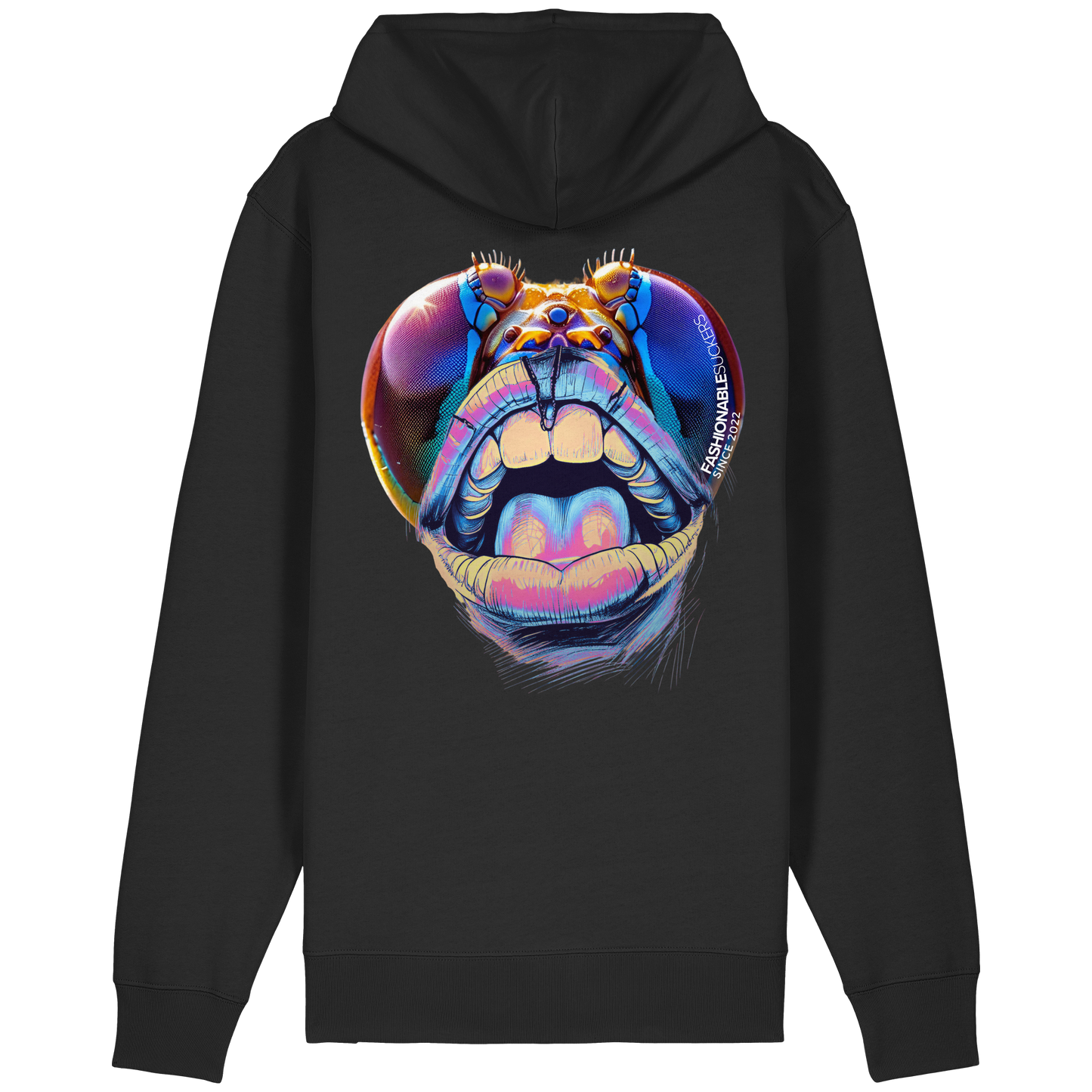 Flying eyes Black Zipper