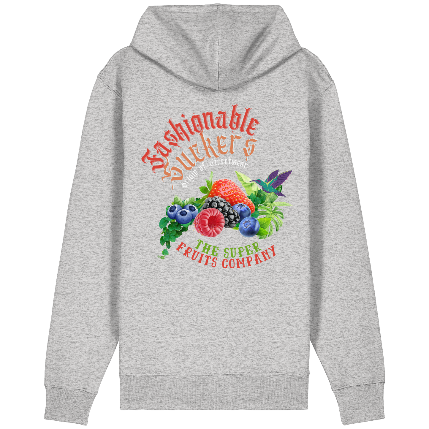FS Super Fruit Company - Grey Zipper