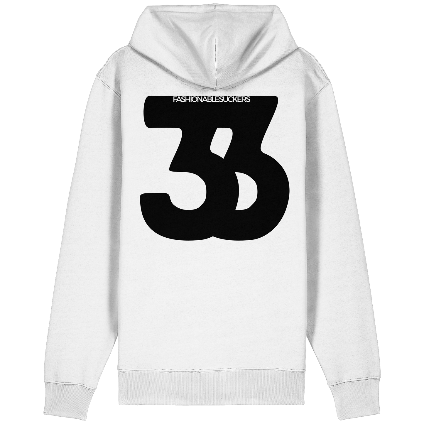 33 White Zipper