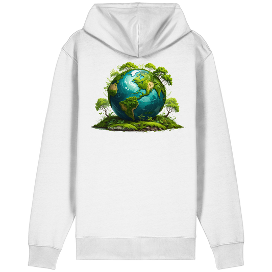 Mother Earth White Zipper