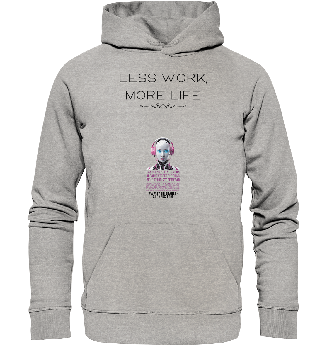 Maria works (Organic Hoodie)