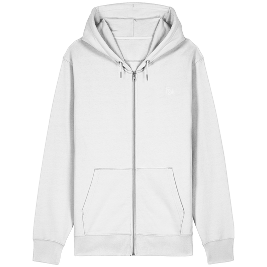 FS Primal Zero - White Zipper front logo