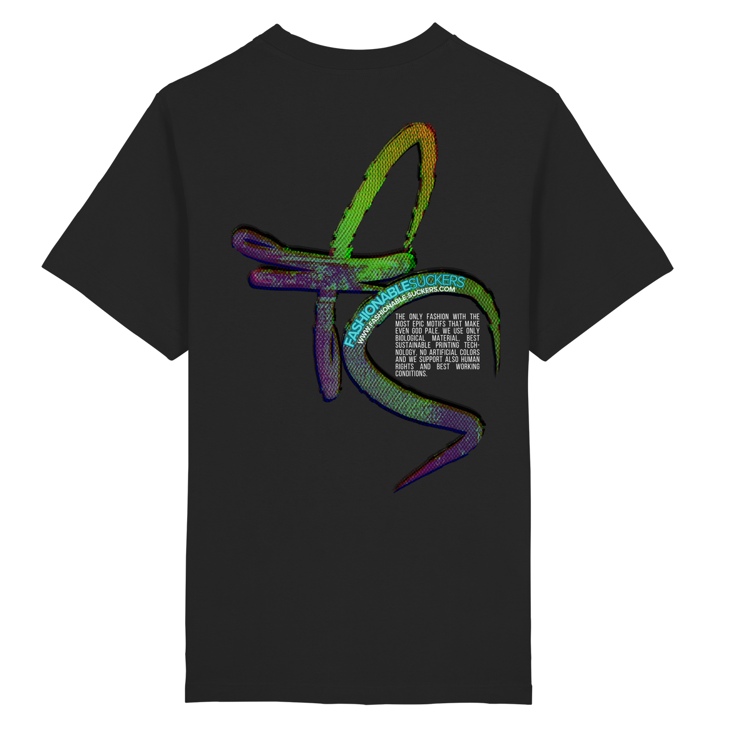 FS Signature 1.0 - Black TShirt back print