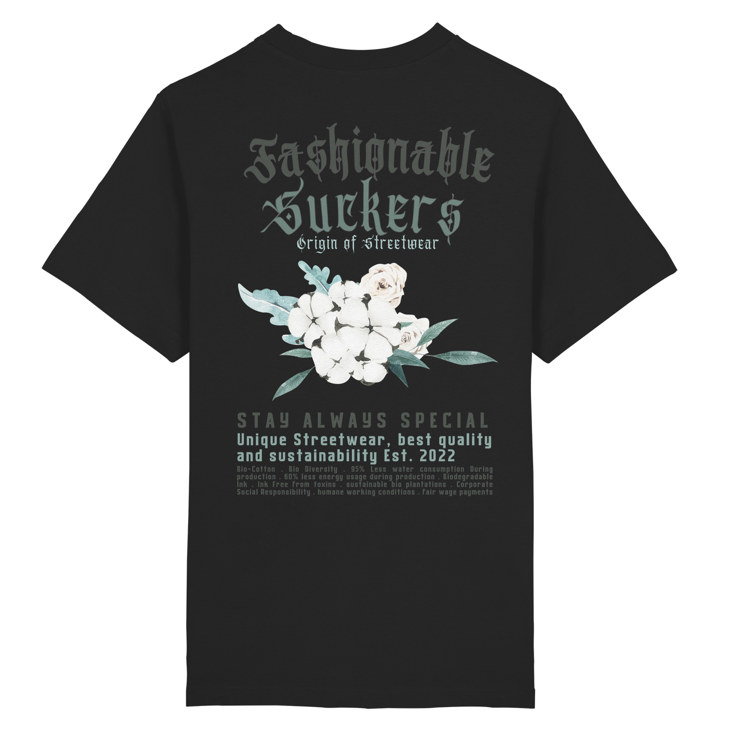 FS Signature 1.7 - Black TShirt back print