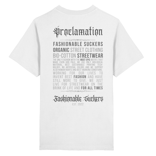 FS Signature 1.6 - White TShirt back print