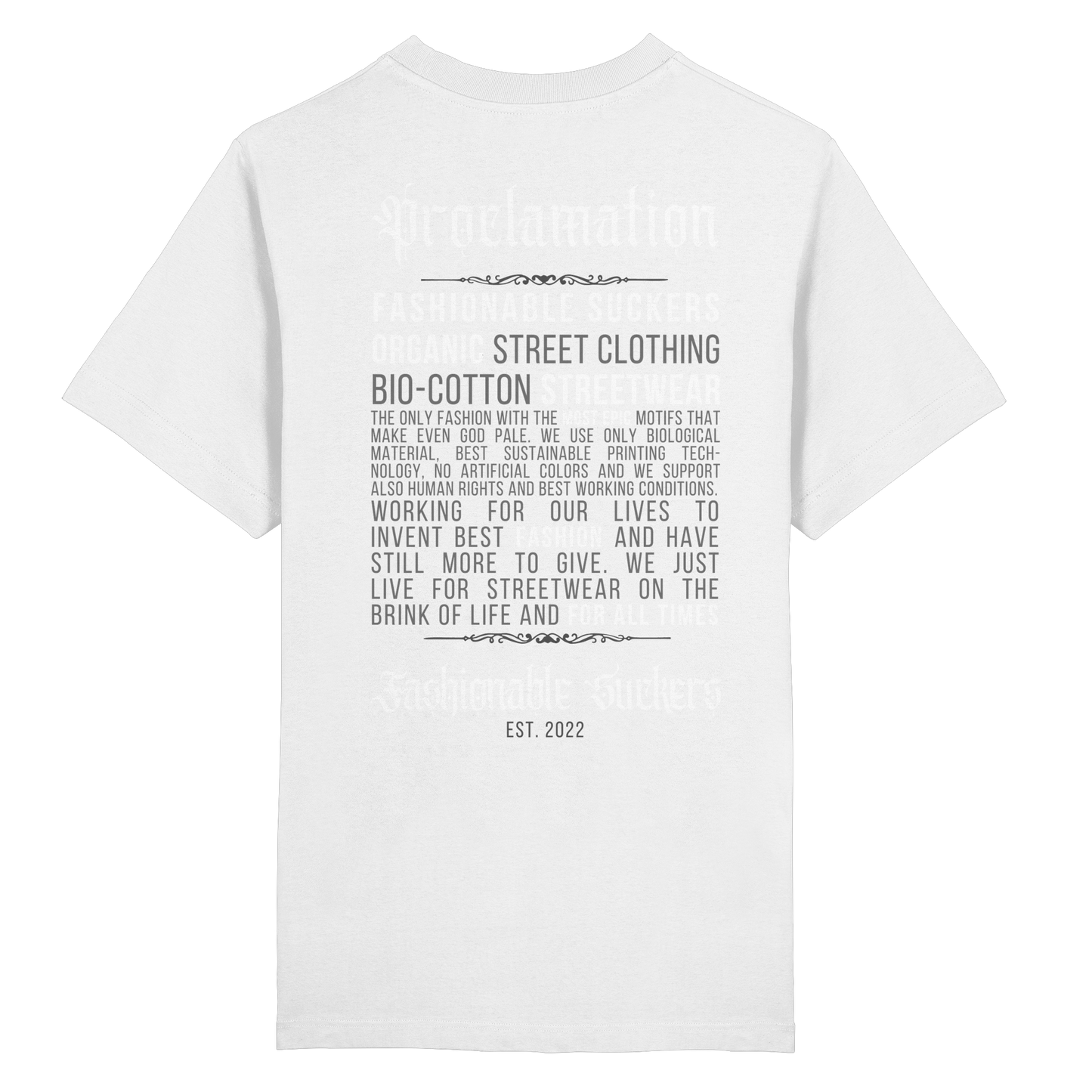 FS Signature 1.6 - Grey TShirt back print