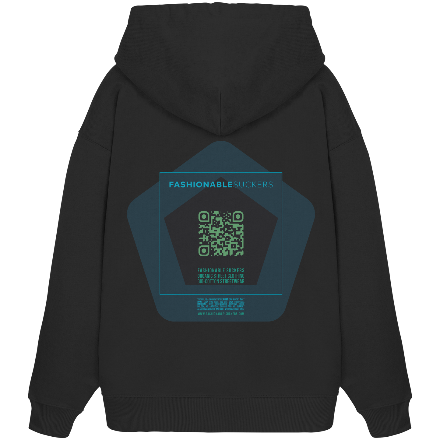 FS Signature 1.2 - Black Hoodie back print
