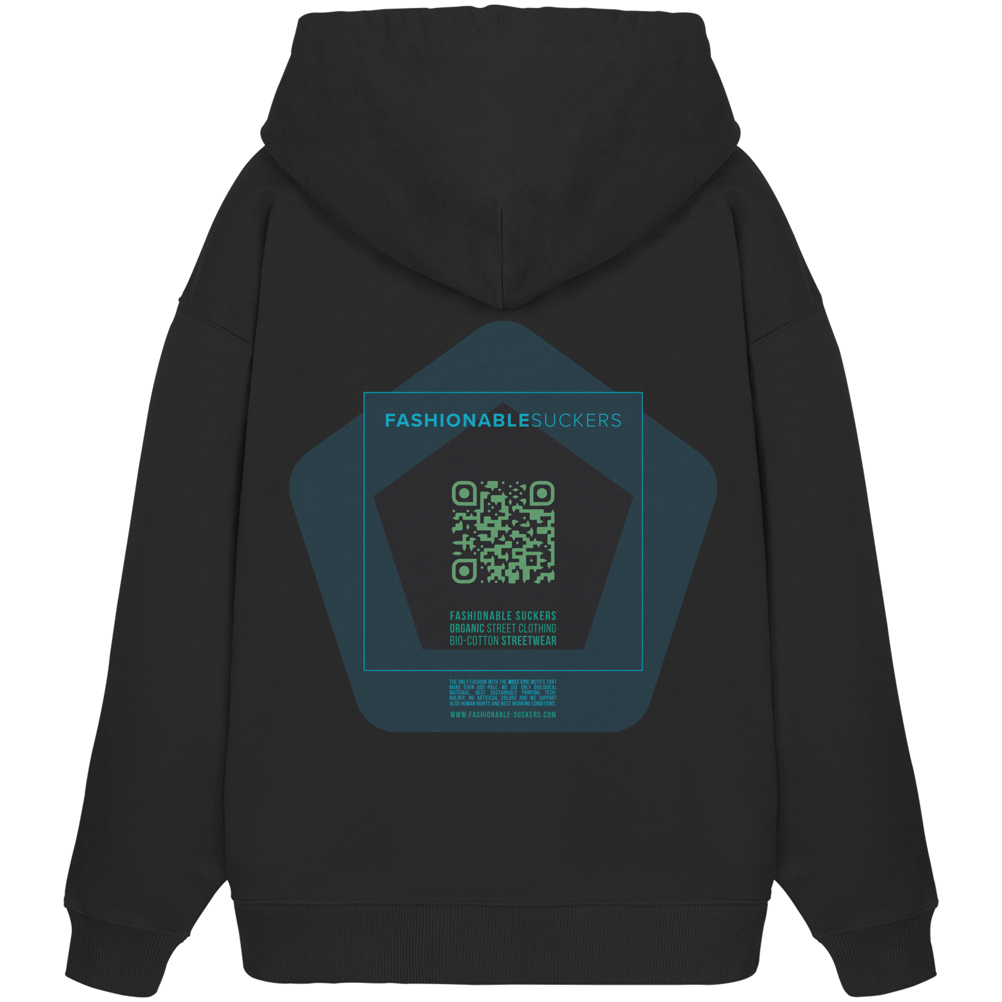 FS Signature 1.2 - Black Hoodie back print