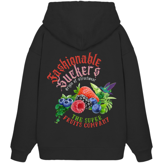 Super Fruit Company Black Hoodie