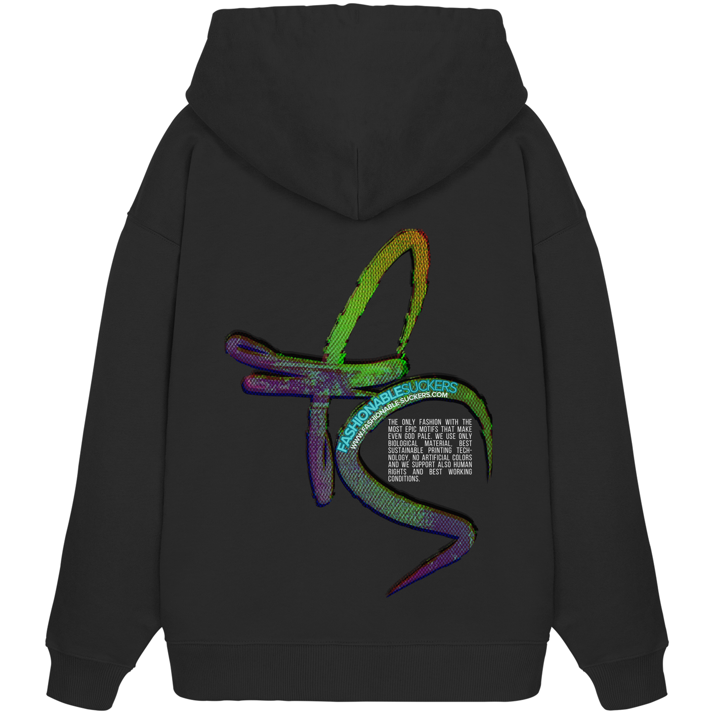 FS Signature 1.0 - Black Hoodie back print