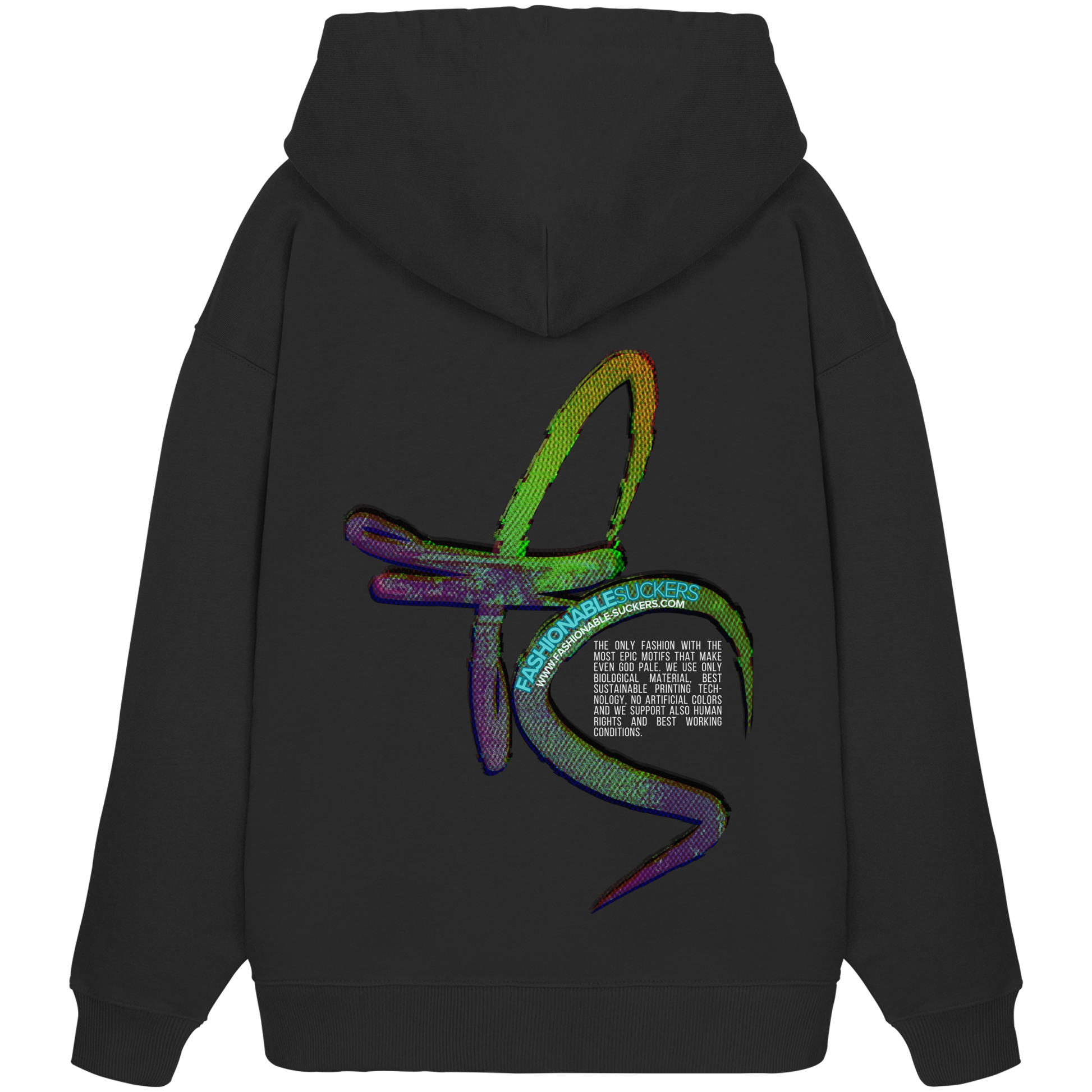FS Signature 1.0 - Black Hoodie back print